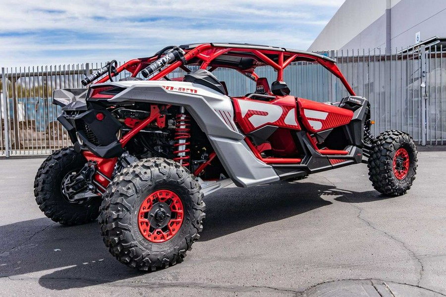 2024 Can-Am® Maverick X3 MAX RS Turbo RR Fiery Red & Hyper Silver