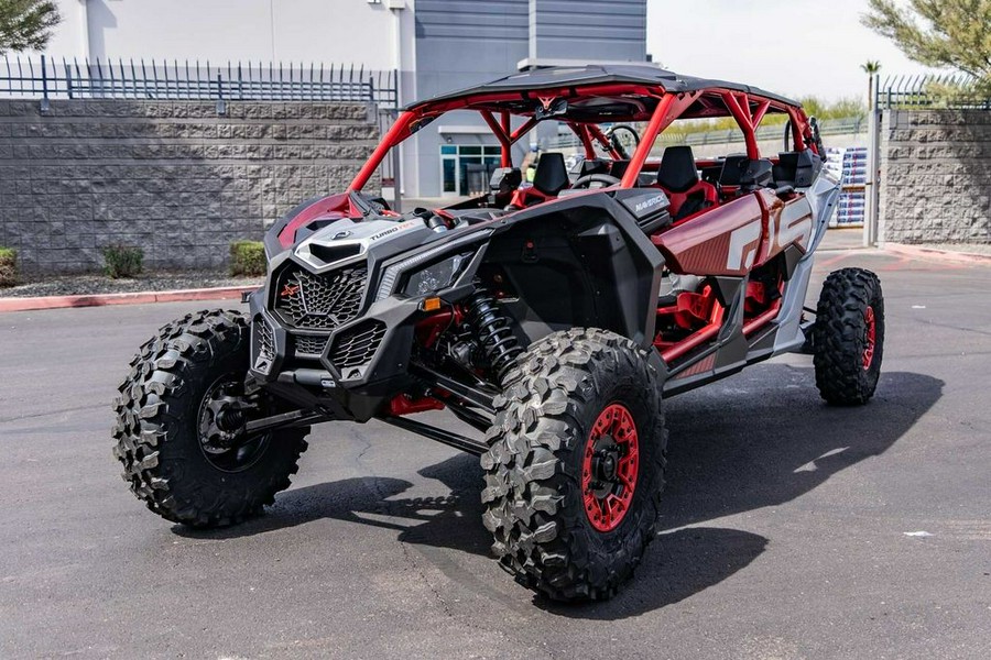 2024 Can-Am® Maverick X3 MAX RS Turbo RR Fiery Red & Hyper Silver