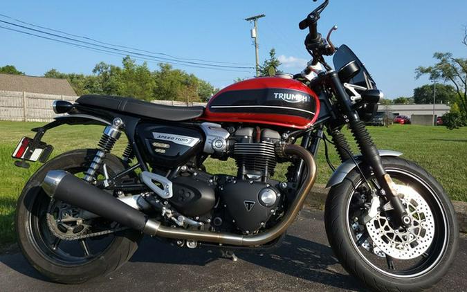 2020 Triumph Speed Twin 1200 Korosi Red/Storm Grey