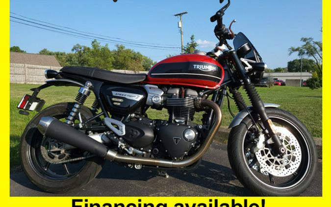 2020 Triumph Speed Twin 1200 Korosi Red/Storm Grey