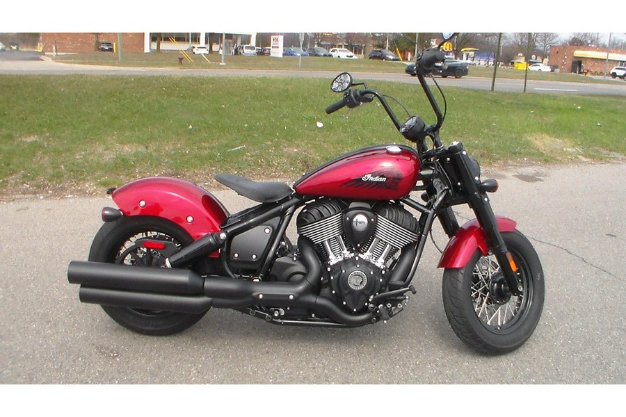 2022 CHIEF BOBBER ABS, RUBY METALLIC, 49ST Base - Indian Motorcycle