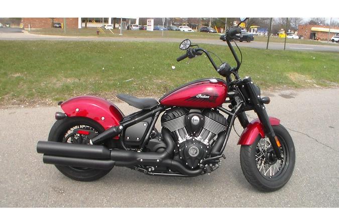 2022 CHIEF BOBBER ABS, RUBY METALLIC, 49ST Base - Indian Motorcycle