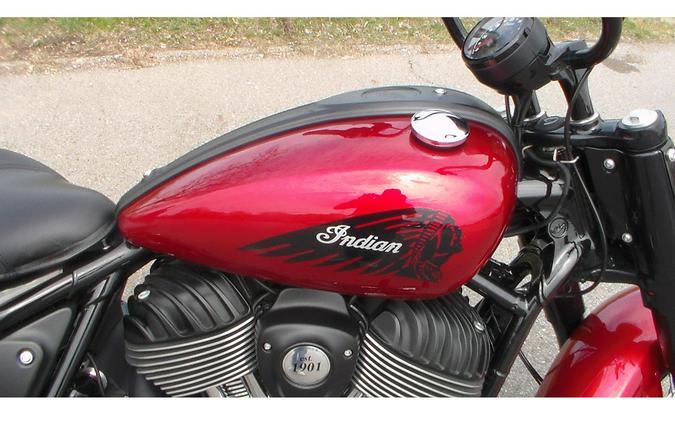 2022 CHIEF BOBBER ABS, RUBY METALLIC, 49ST Base - Indian Motorcycle