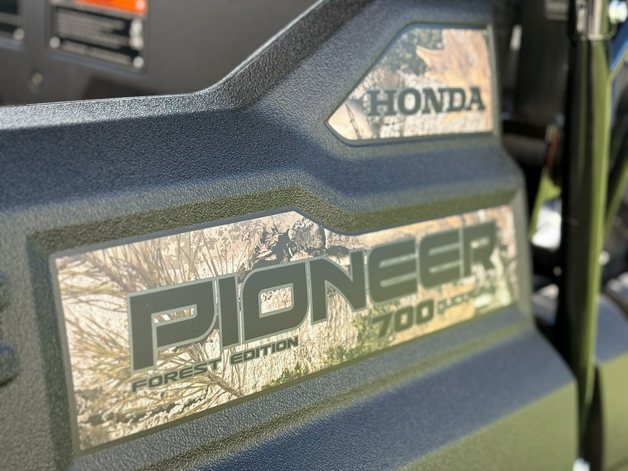2026 Honda Pioneer 700-4 Forest
