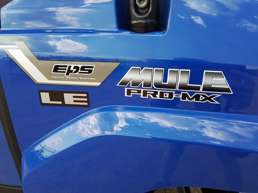 2025 Kawasaki Mule PRO-MX LE