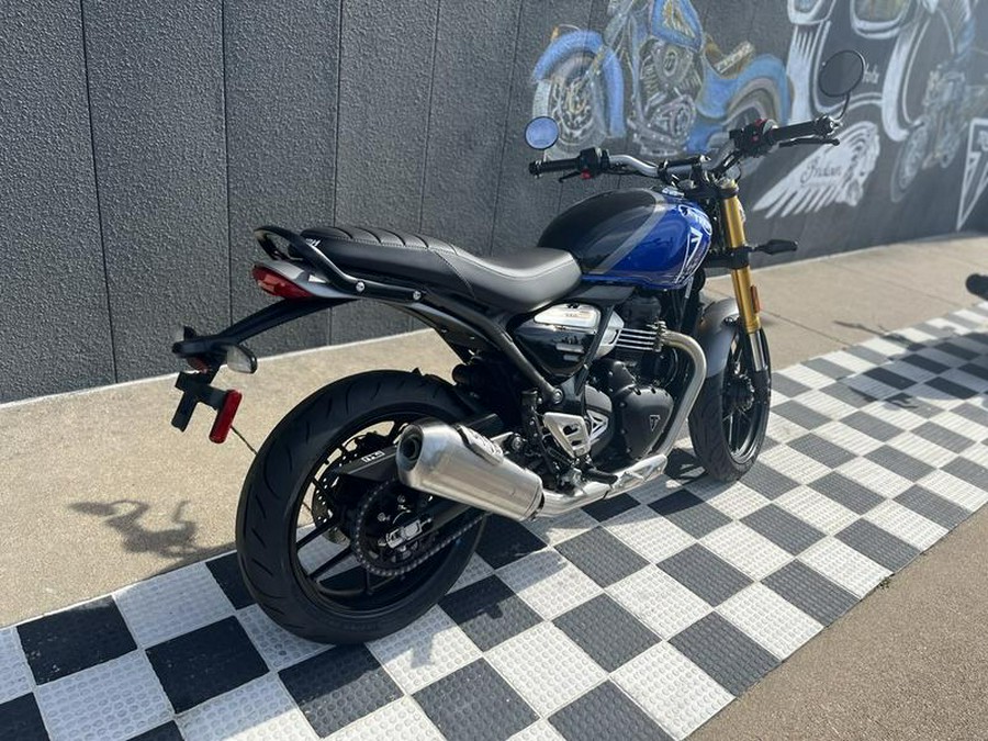 2024 Triumph Speed 400 Caspian Blue / Storm Grey