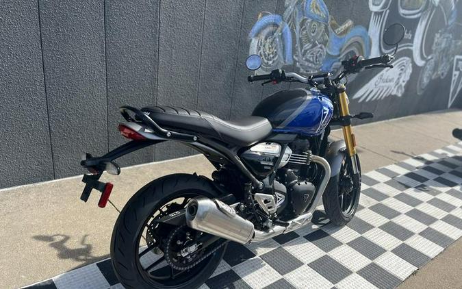 2024 Triumph Speed 400 Caspian Blue / Storm Grey