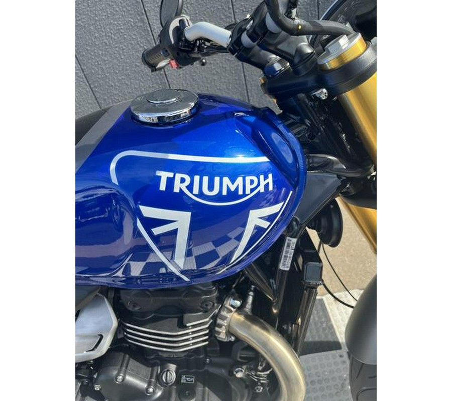 2024 Triumph Speed 400 Caspian Blue / Storm Grey