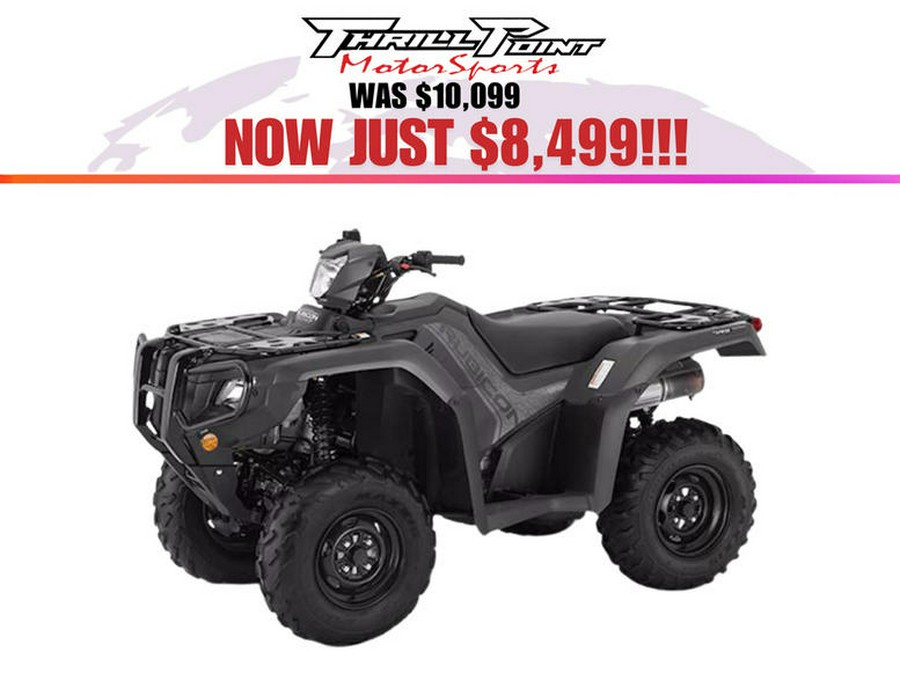 2025 Honda® FourTrax Foreman Rubicon 4x4 EPS Matte Gray Metallic
