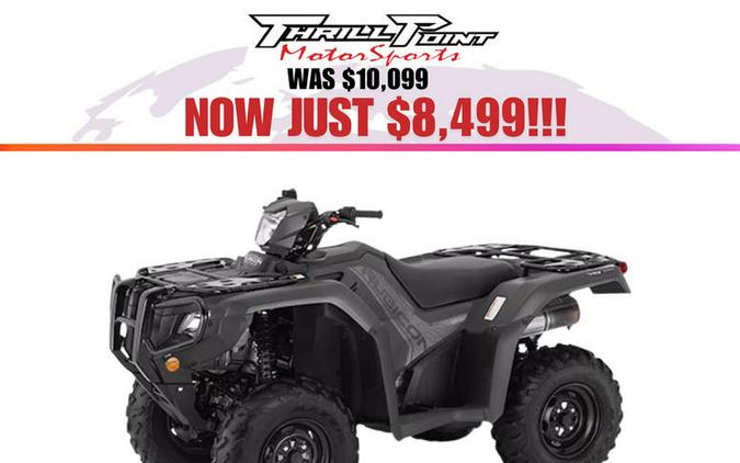 2025 Honda® FourTrax Foreman Rubicon 4x4 EPS Matte Gray Metallic