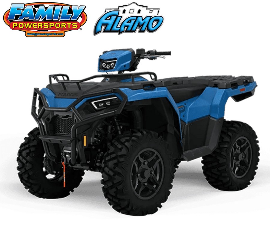 New 2024 POLARIS SPORTSMAN 570 TRAIL ELECTRIC BLUE