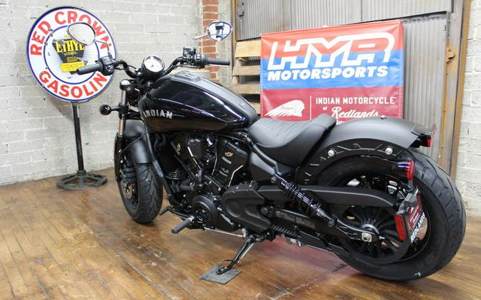 2025 Indian Motorcycle® Scout® Sixty Bobber Black Metallic