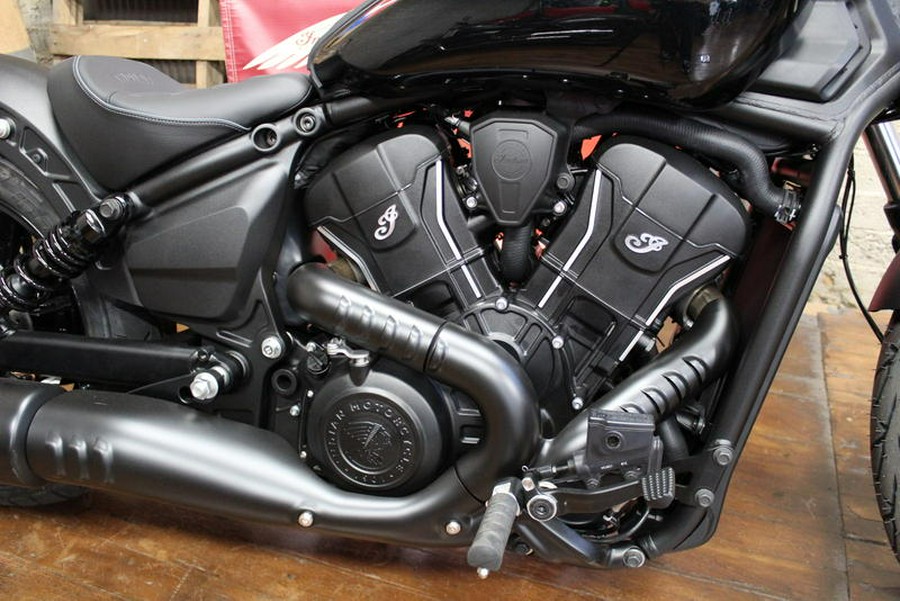 2025 Indian Motorcycle® Scout® Sixty Bobber Black Metallic