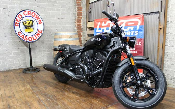 2025 Indian Motorcycle® Scout® Sixty Bobber Black Metallic