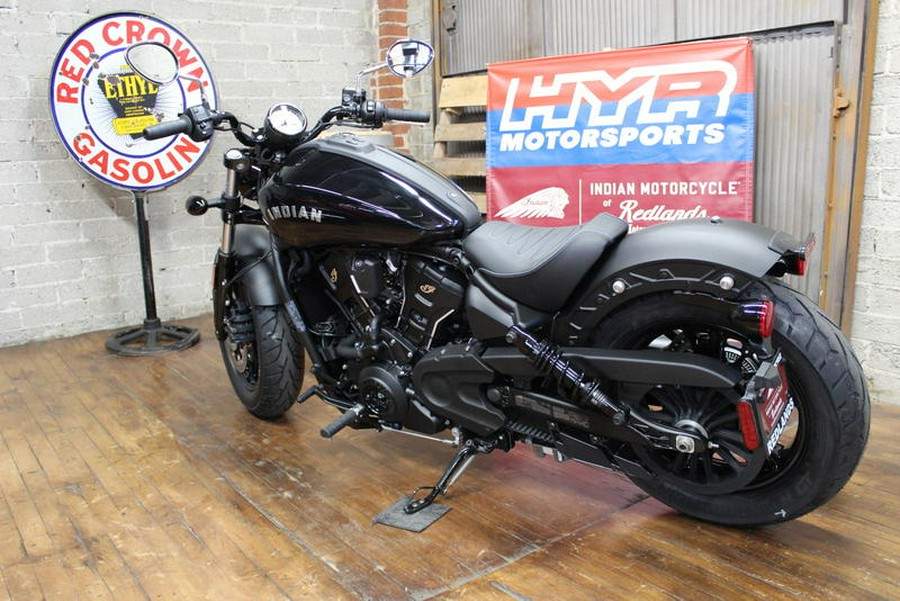 2025 Indian Motorcycle® Scout® Sixty Bobber Black Metallic