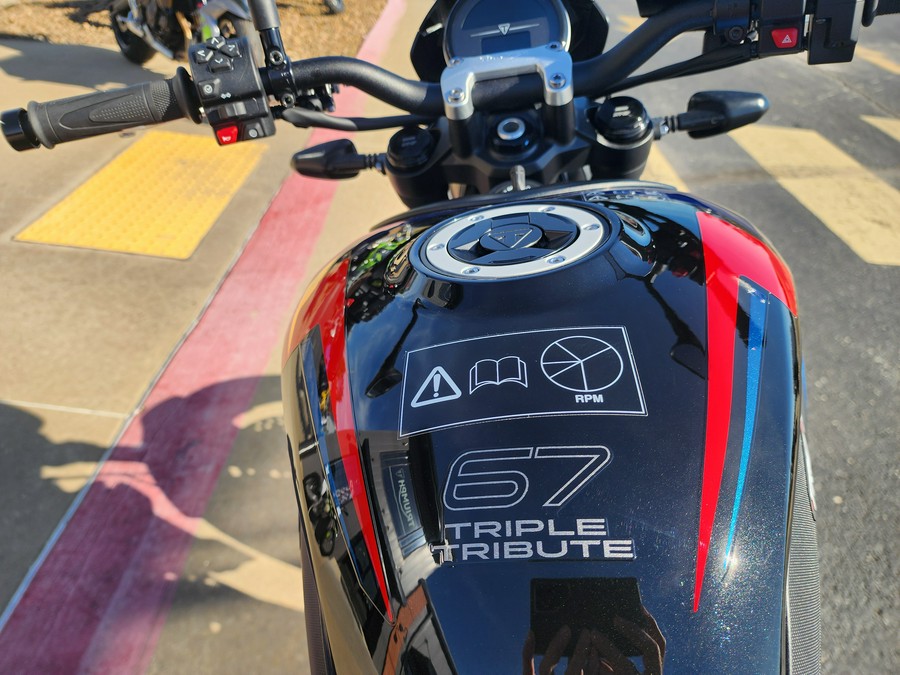 2026 Triumph Trident 660 Triple Tribute Edition