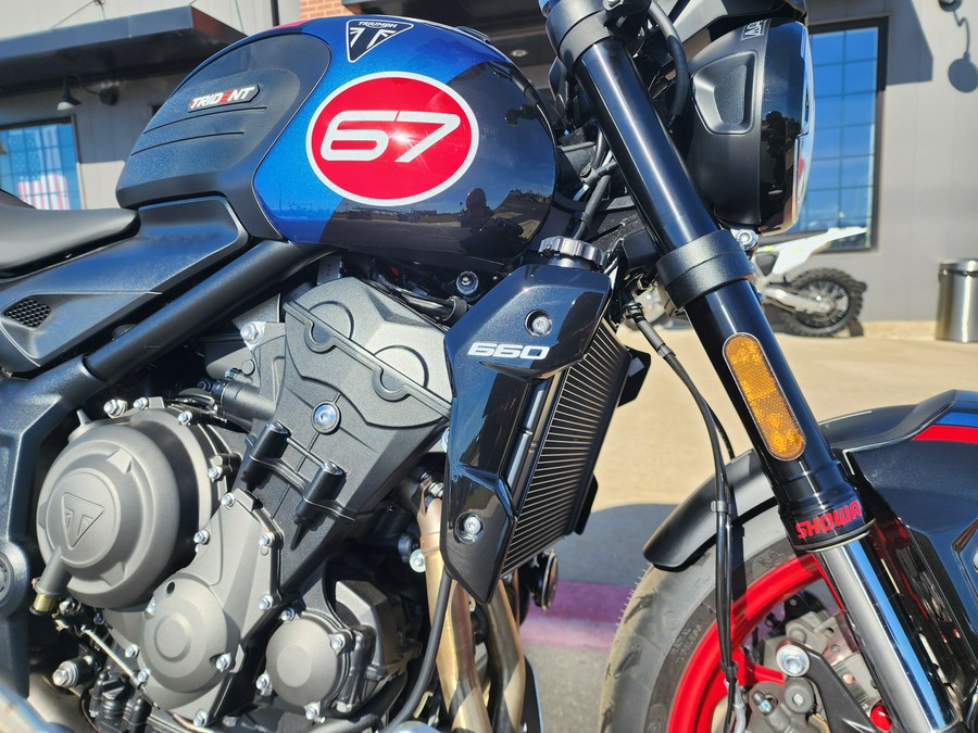 2026 Triumph Trident 660 Triple Tribute Edition