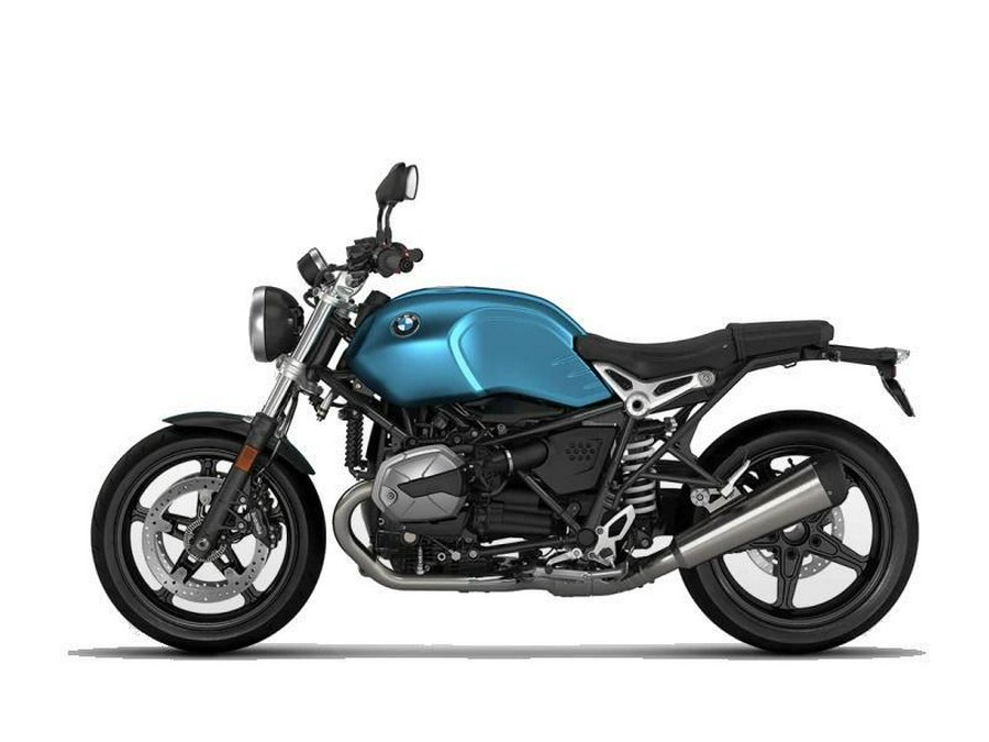 2022 BMW R nineT Pure Teal Blue Metallic Matte Low Susp