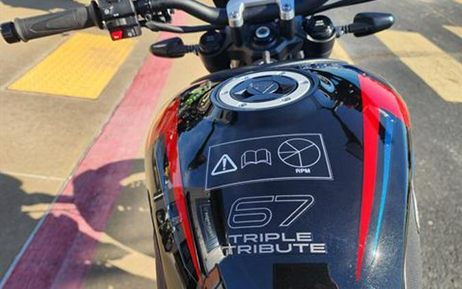 2026 Triumph Trident 660 Triple Tribute Edition