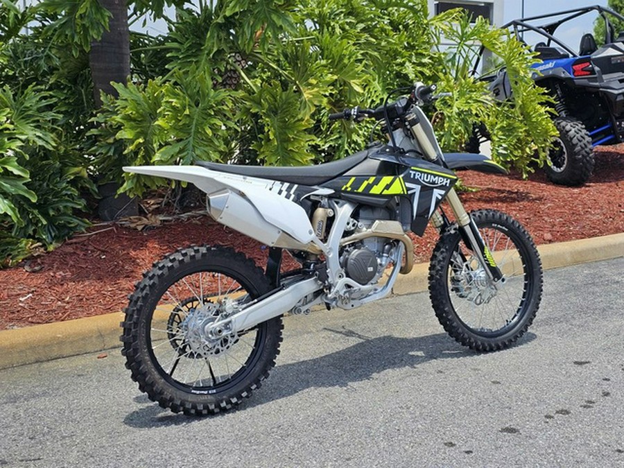 2024 Triumph TF 250-X RacingYellowBlackWhite