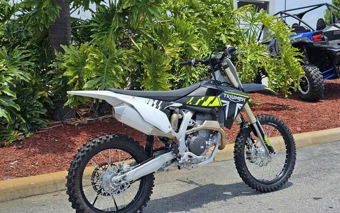 2024 Triumph TF 250-X RacingYellowBlackWhite