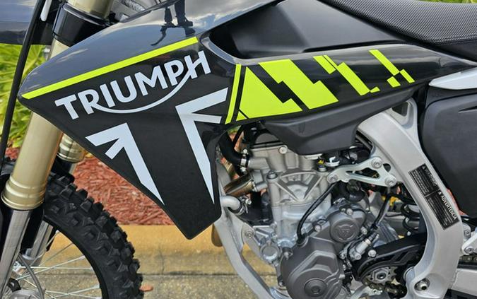 2024 Triumph TF 250-X RacingYellowBlackWhite