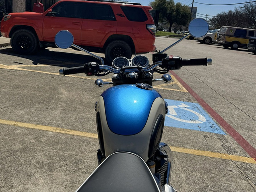2026 Triumph Bonneville T120 Aegean Blue