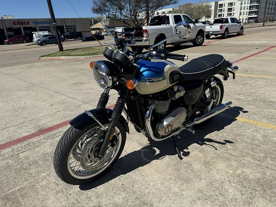 2026 Triumph Bonneville T120 Aegean Blue