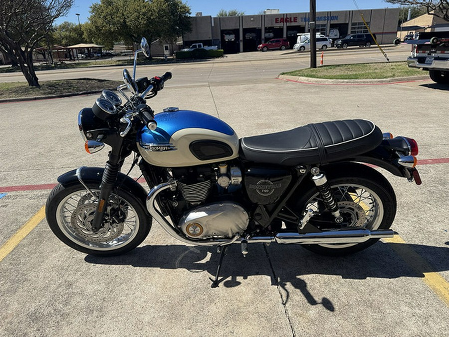 2026 Triumph Bonneville T120 Aegean Blue