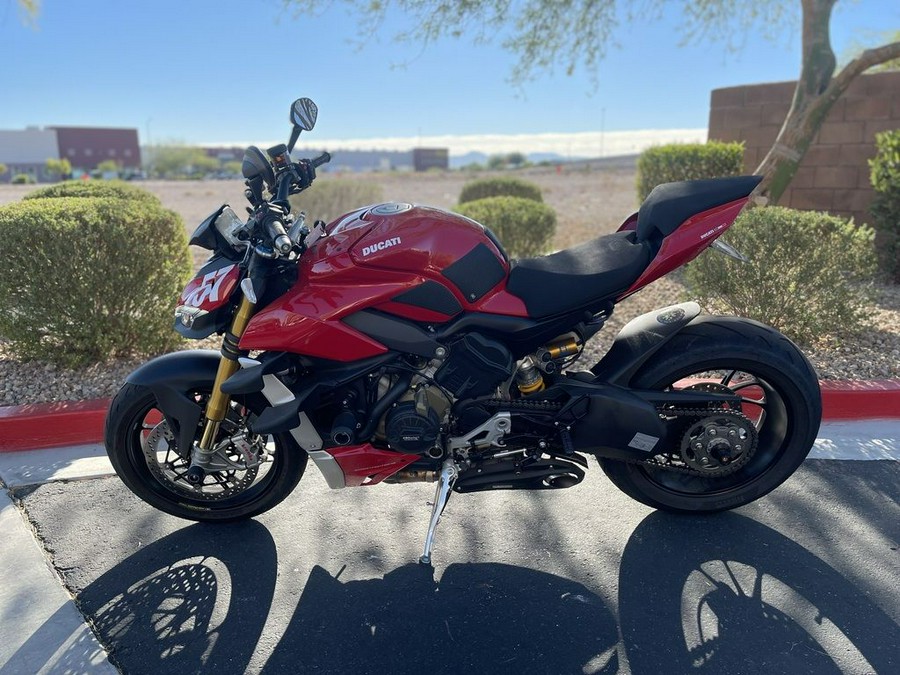 2021 Ducati Streetfighter V4 S Ducati Red