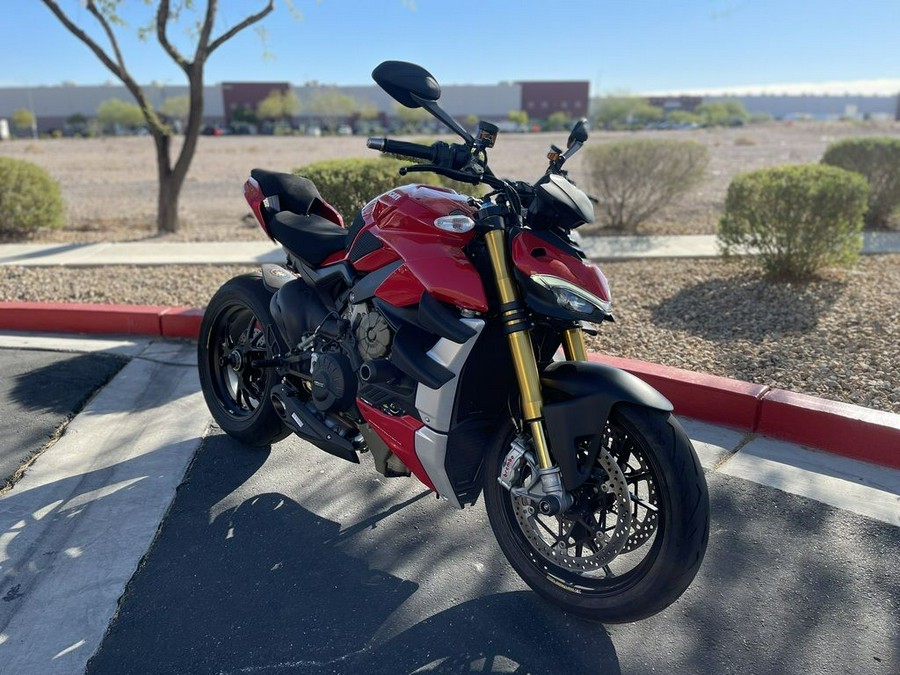 2021 Ducati Streetfighter V4 S Ducati Red