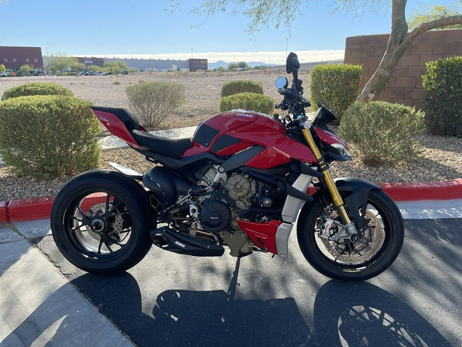 2021 Ducati Streetfighter V4 S Ducati Red