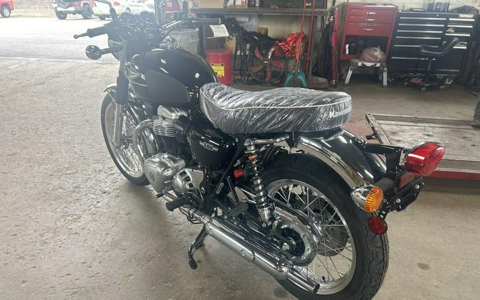 2025 Kawasaki METALLIC BRILLIANT GOLDEN BLACK/EBONY W800 ABS