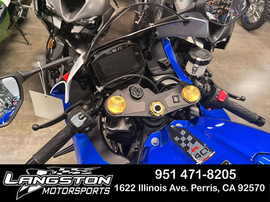 2027 Suzuki GSX-R1000RS 40th Anniversary Edition