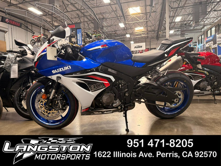 2027 Suzuki GSX-R1000RS 40th Anniversary Edition