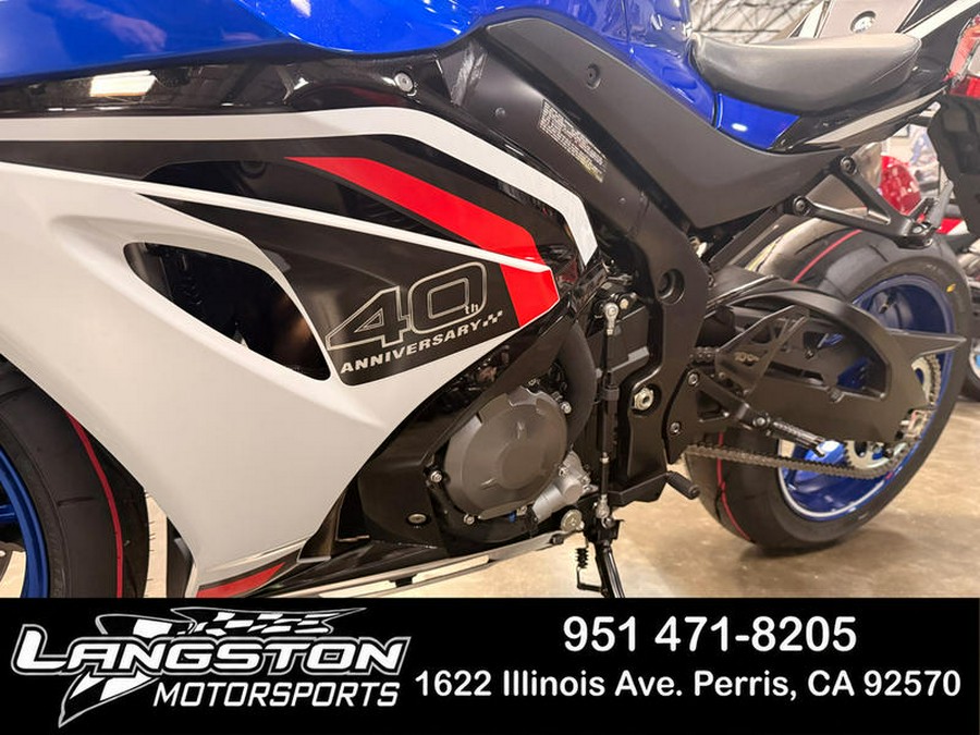 2027 Suzuki GSX-R1000RS 40th Anniversary Edition