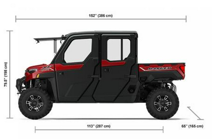 2022 Polaris Industries RANGER CREW XP 1000 NorthStar Edition Ultimate Sunset Red Metallic