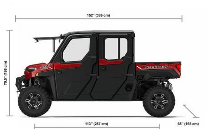 2022 Polaris Industries RANGER CREW XP 1000 NorthStar Edition Ultimate Sunset Red Metallic