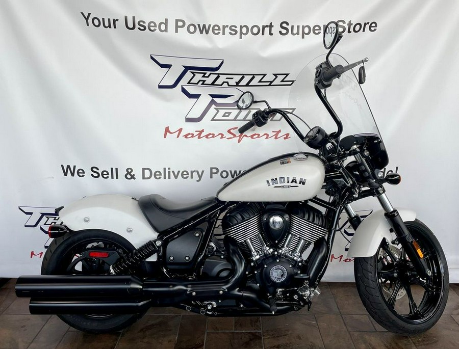 2022 Indian Motorcycle® Chief® ABS White Smoke