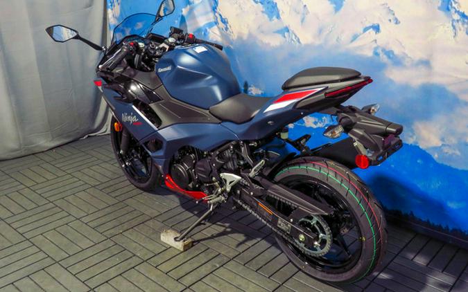 2026 Kawasaki Ninja 500 ABS Metallic Matte Twilight Blue