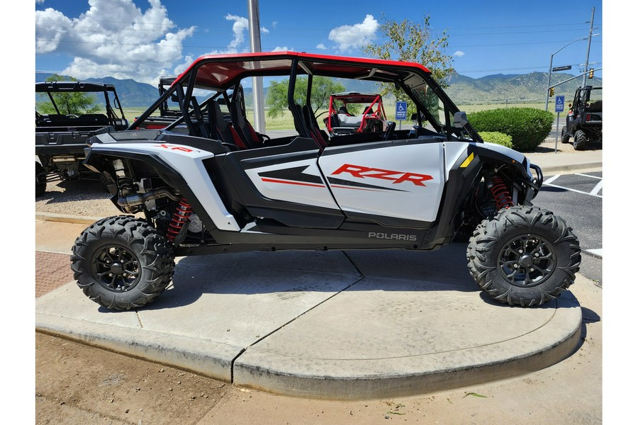 2024 RZR XP 4 1000 SPORT - WHITE LIGHTNING - Polaris