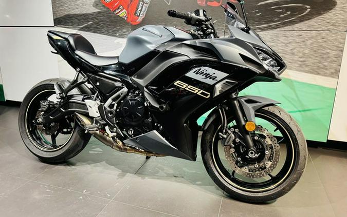 2024 Kawasaki Ninja 650 ABS Metallic Matte Dark Gray/Metallic S