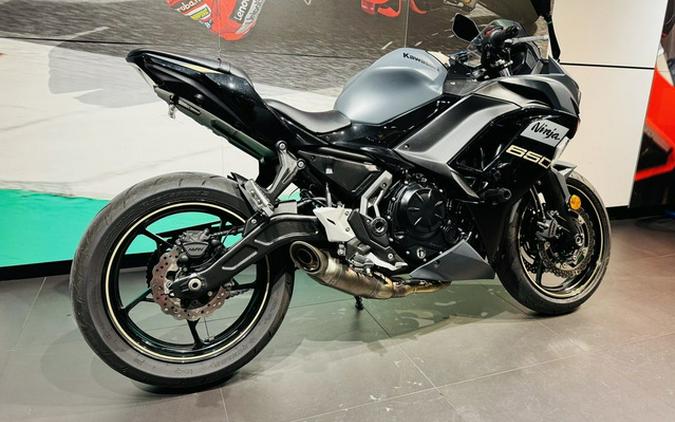 2024 Kawasaki Ninja 650 ABS Metallic Matte Dark Gray/Metallic S
