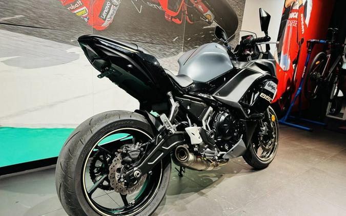 2024 Kawasaki Ninja 650 ABS Metallic Matte Dark Gray/Metallic S