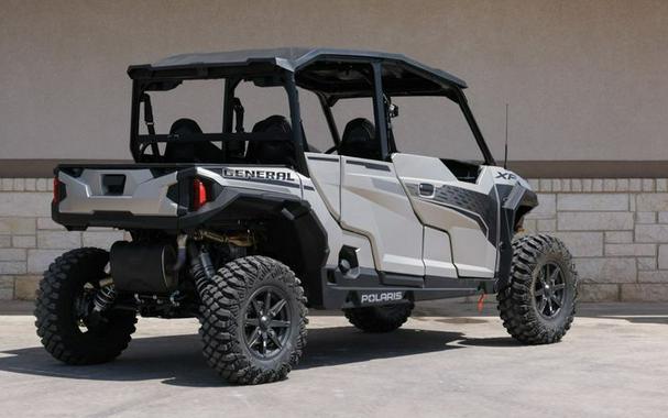 New 2024 POLARIS GENERAL XP 4 1000 ULTIMATE MATTE SILVER QUARTZ