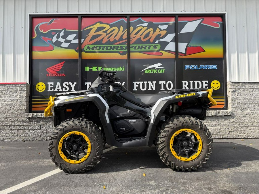 2024 Can-Am Outlander XT-P 850 Silver & Yellow