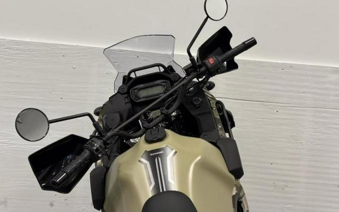 2026 Kawasaki KLR®650 Adventure ABS Cypher Camo Beige