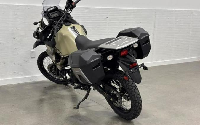 2026 Kawasaki KLR®650 Adventure ABS Cypher Camo Beige