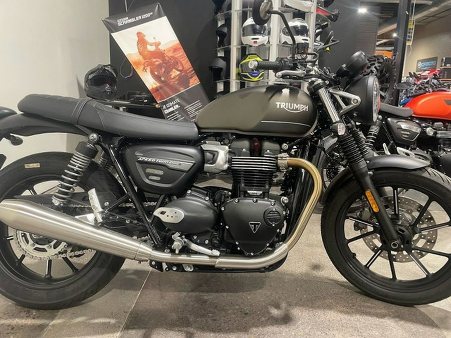 2023 Triumph Speed Twin 900 Matte Ironstone