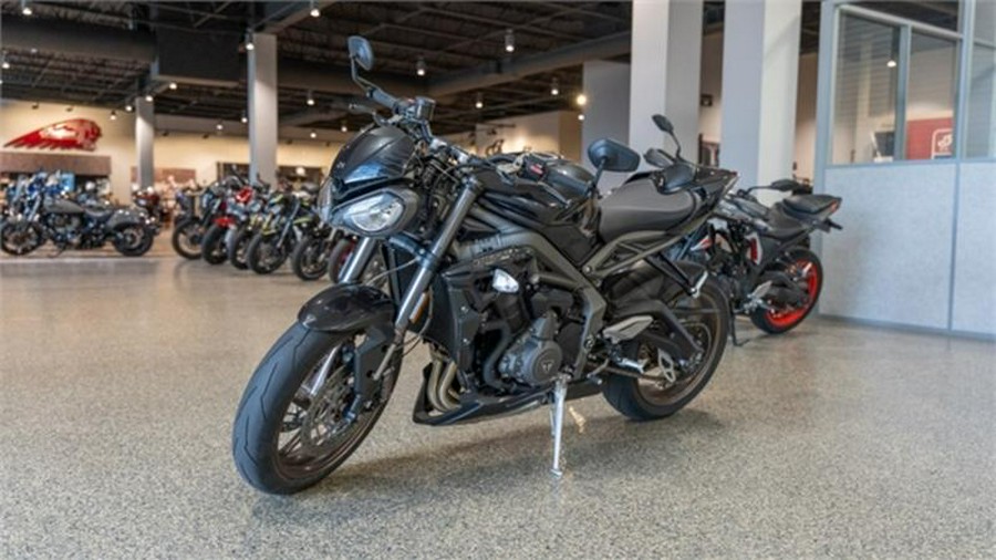 2023 Triumph Street Triple RS Carbon Black